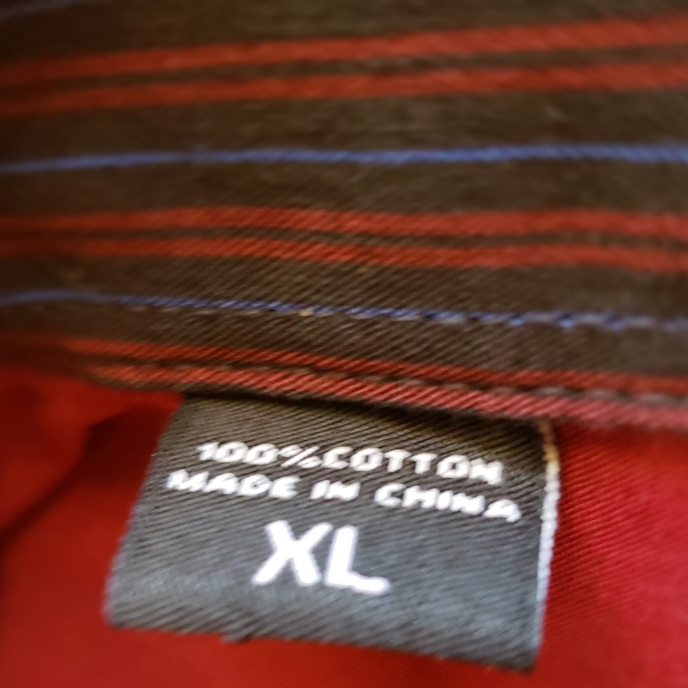 Emanuel Ungaro Men’s Stripe Long Sleeve Button‑Down Shirt Size XL - Picture 6 of 13